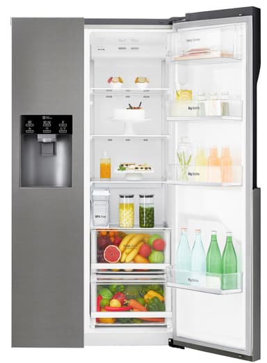 LG side-by-side kølefryseskab GSL361ICEV | Elgiganten