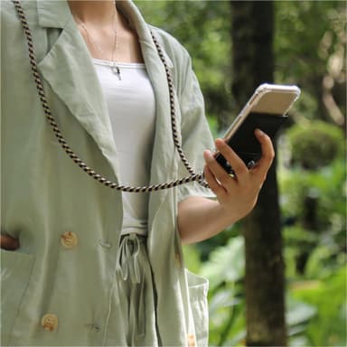 Sony Xperia XA1 PLUS Etui Cover Kæde (Blå)