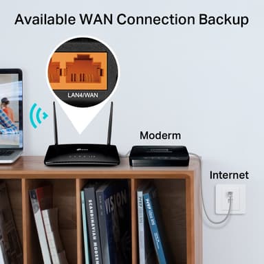 TP-Link Archer MR200 4G CAT 4 WiFi 5 router
