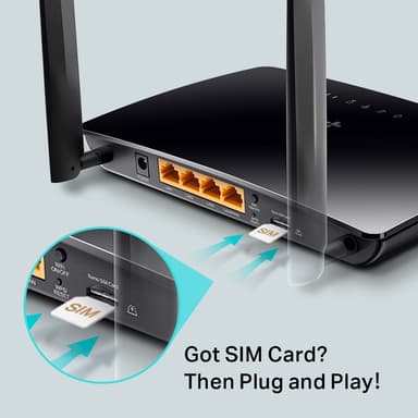 TP-Link Archer MR200 4G CAT 4 WiFi 5 router