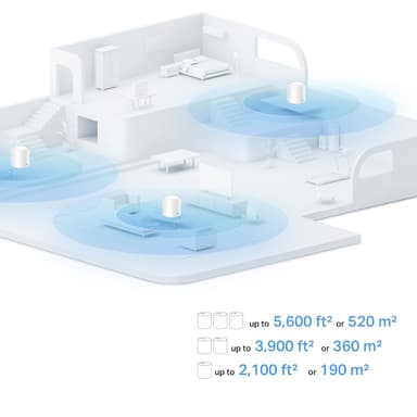 TP-Link Deco X10 WiFi 6 AX1500 mesh-router (3-pak)