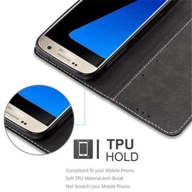 Samsung Galaxy S7 Etui Case Cover (Sort)