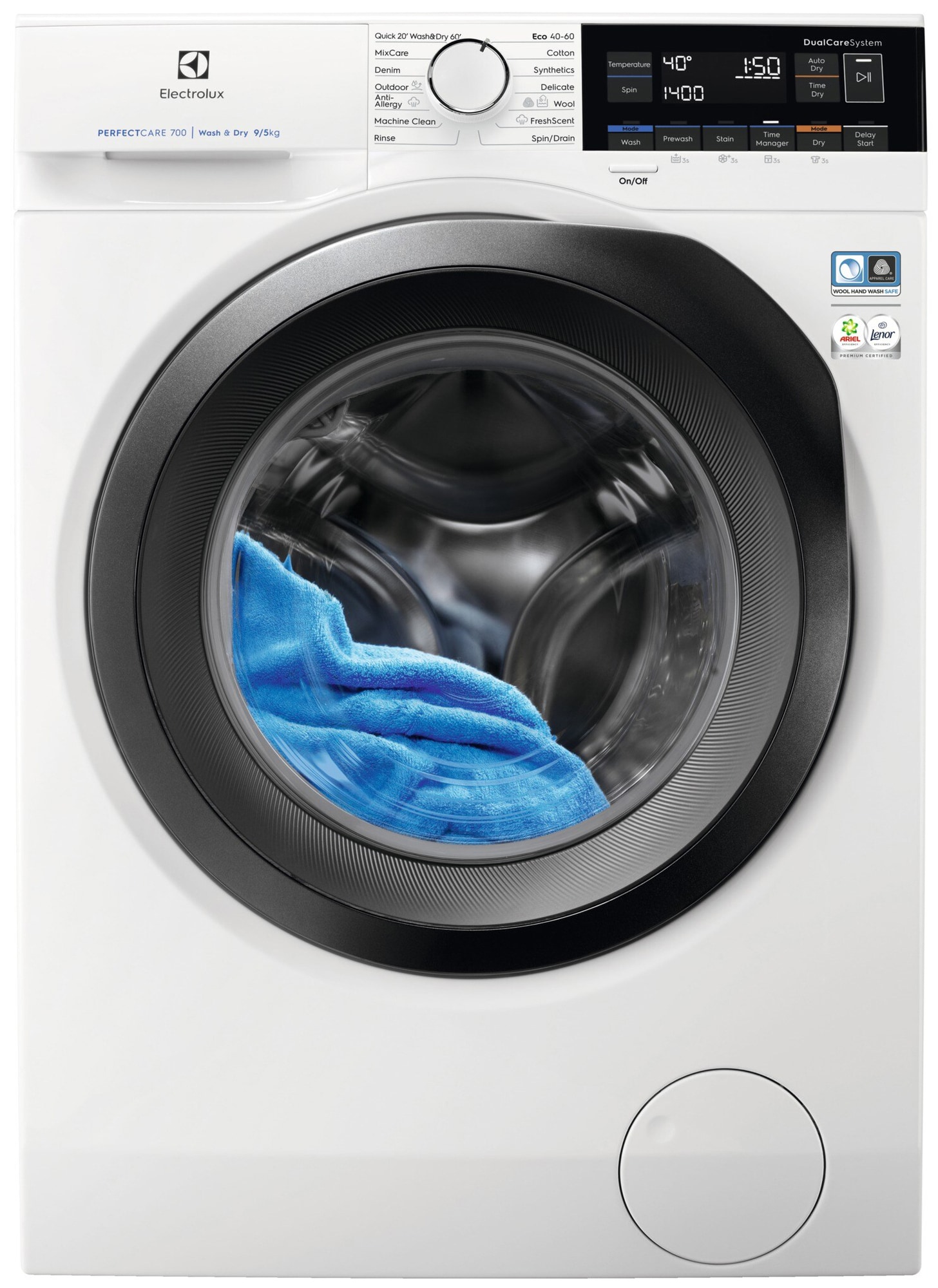 Electrolux vaskemaskine/tørretumbler EW7W3945LE