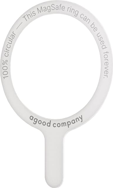 A Good Company MagSafe-ring (hvid)
