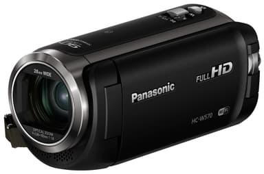 Panasonic HC-W570 twin videokamera sort | Elgiganten