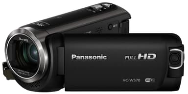 Panasonic HC-W570 twin videokamera - sort