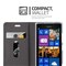 Nokia Lumia 925 Pungetui Cover Case (Blå)