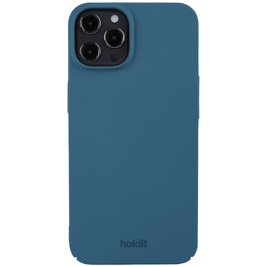 Holdit Slim Case iPhone 14 Pro Max etui (blå)