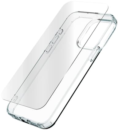 Zagg iPhone 15 Pro Max Glass Elite 360 etui og skærmbeskytter (gennemsigtig)
