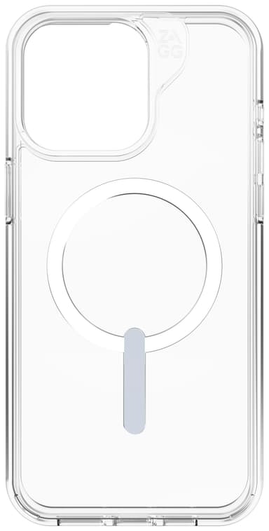 Zagg iPhone 15 Pro Max Crystal Palace Snap etui (gennemsigtig)