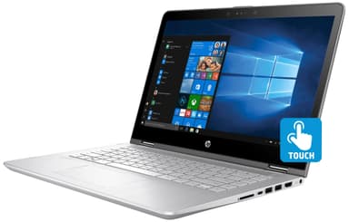 HP Pavilion x360 14-ba102no 14" 2-in-1 (sølv)
