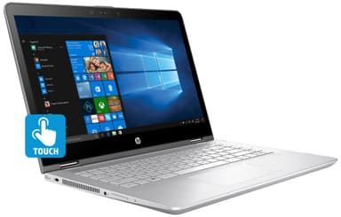 HP Pavilion x360 14-ba102no 14" 2-in-1 (sølv)