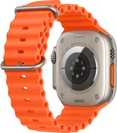 Apple Watch Ultra 2,49mm GPS+CEL Titanium (Orange/Hav bånd)
