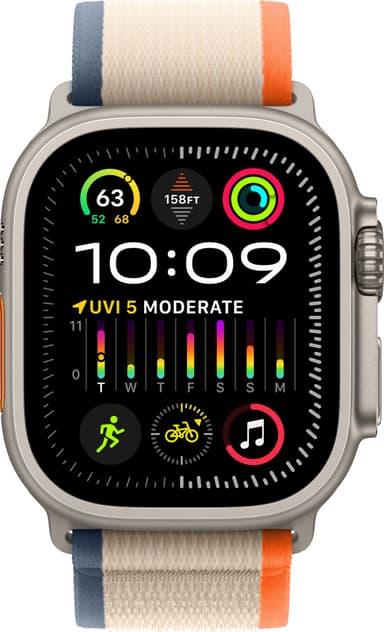 Apple Watch Ultra 2,49mm GPS+CEL Titanium M/L (Orange/Beige/Trail Loop)