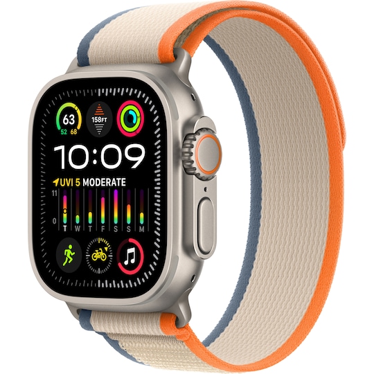 Apple Watch Ultra 2,49mm GPS+CEL Titanium M/L (Orange/Beige/Trail Loop)