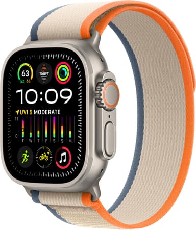 Apple Watch Ultra 2,49mm GPS+CEL Titanium M/L (Orange/Beige/Trail Loop)