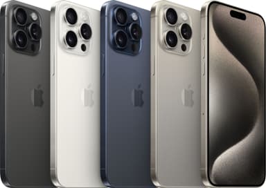 iPhone 15 Pro Max 5G smartphone 1TB Hvidt Titanium