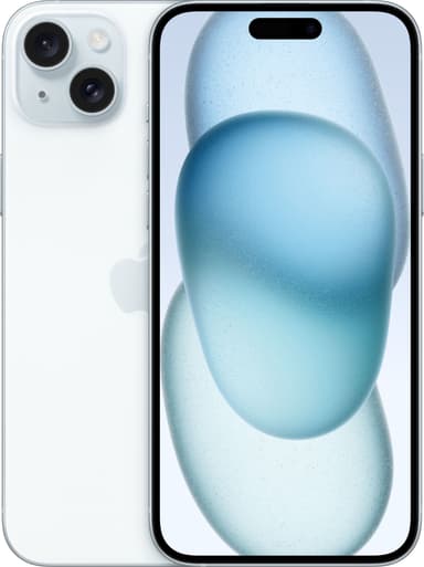 iPhone 15 Plus – 5G smartphone 256GB Blå