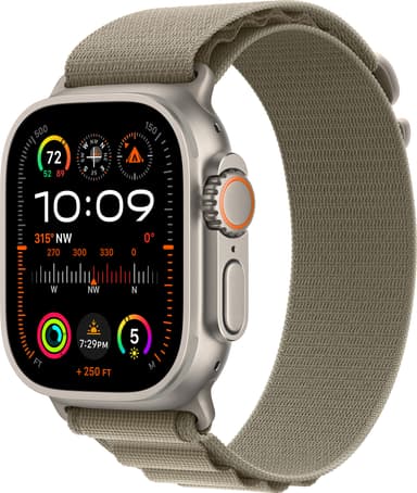 Apple Watch Ultra 2,49mm GPS+CEL Titanium M (Olive/Alpine Loop)