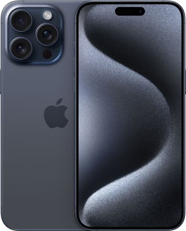 iPhone 15 Pro Max 5G smartphone 256GB Blåt Titanium