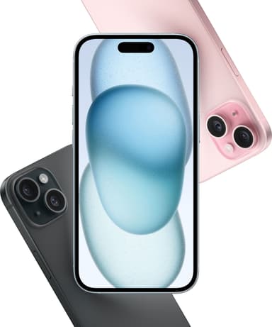 iPhone 15 Plus – 5G smartphone 256GB Sort