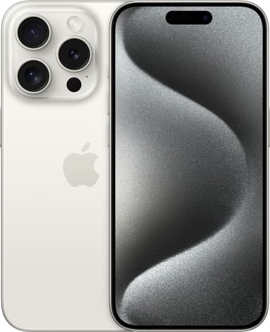 iPhone 15 Pro 5G smartphone 512GB Hvidt Titanium