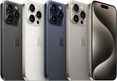 iPhone 15 Pro 5G smartphone 512GB Blåt Titanium