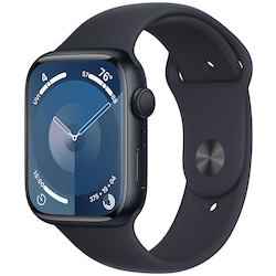 Apple Watch S9 45mm GPS (Midnight Alu/Midnight Sportsbånd) M/L
