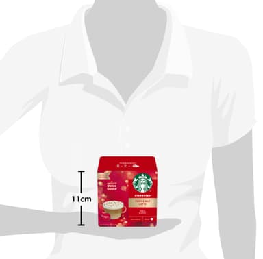 Starbucks Toffee Nut Latte fra NESCAFÉ Dolce Gusto kapsler (12 stk.)