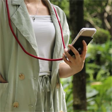 Huawei Google NEXUS 6P Etui Cover Kæde (Rød)