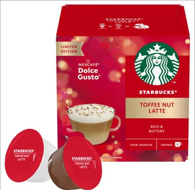 Starbucks Nescafé Dolce Gusto Toffee Nut Latte kapsler STAR12447462 thumbnail