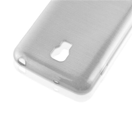 LG L7 II (2. SIM) Cover Etui Case (Sølv)