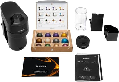 Nespresso Vertuo POP kapselmaskine + mælkeskummer