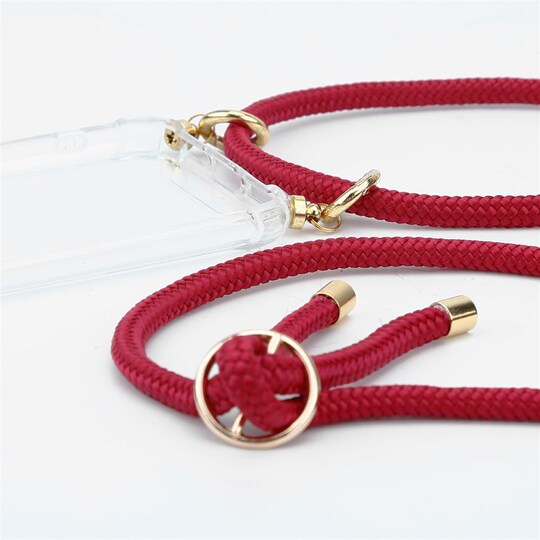 Honor 8 PRO Etui Cover Kæde (Rød)