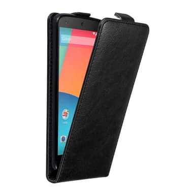 LG Google NEXUS 5 Pungetui Flip Cover (Sort) | Elgiganten