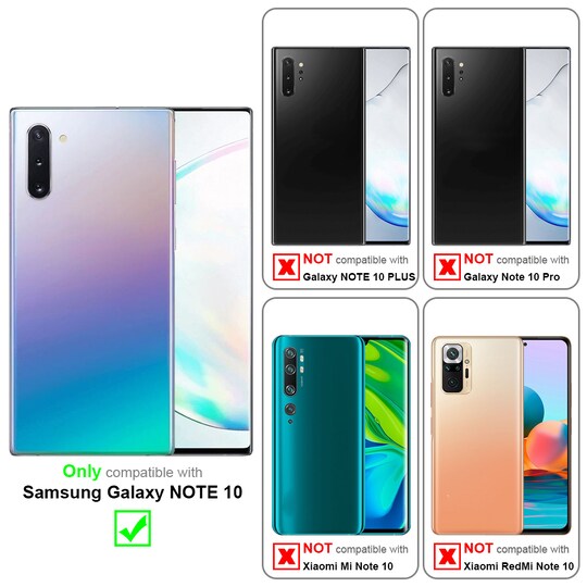 Samsung Galaxy NOTE 10 Pungetui Cover Case (Lilla)