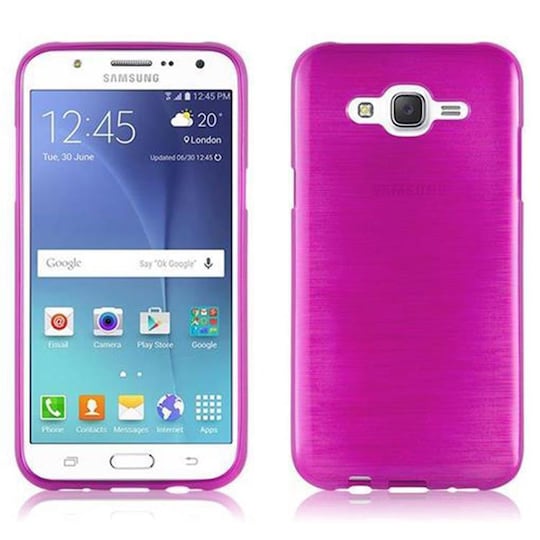 Samsung Galaxy J5 2015 Cover Etui Case (Lyserød)