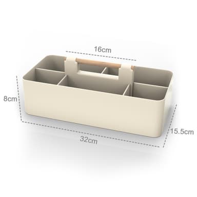 Kosmetiktaske Makeup-taske Toilettaske Make Up (khaki)