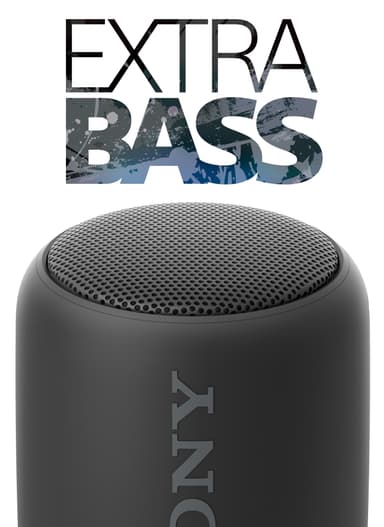 Sony XB10 bærbar højttaler SRS-XB10 - sort