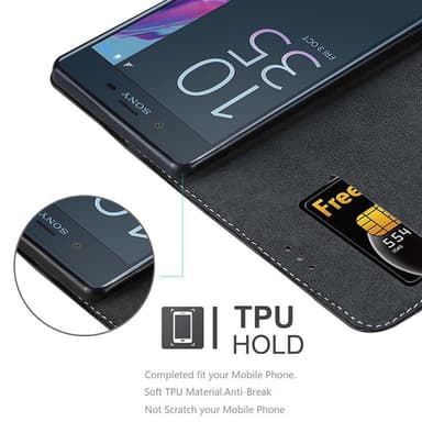 Sony Xperia XZ / XZs Etui Case Cover (Sort)