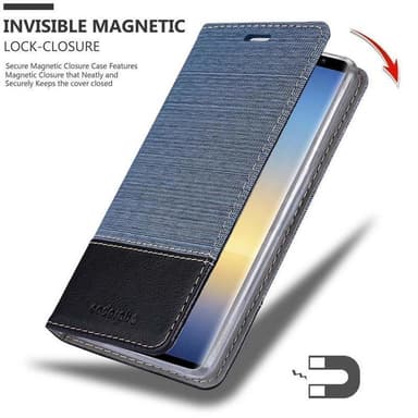 Samsung Galaxy NOTE 9 Pungetui Cover Case (Blå)