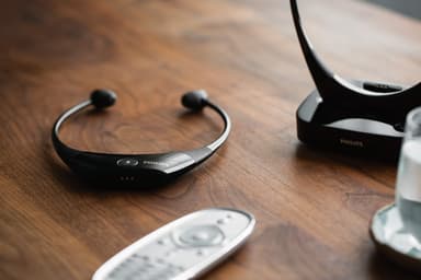 Philips AudioBoost TV trådløse in-ear hovedtelefoner