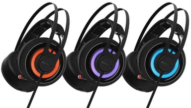 SteelSeries Siberia 650 gaming headset - sort