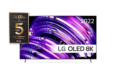 LG 77" Gallery Z2 8K OLED TV (2022) Elgiganten