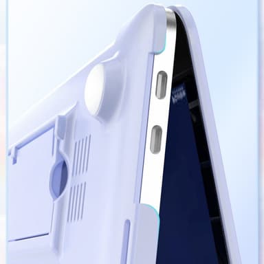 Beskyttende plastik hårdt skal cover cover Hvid 30.8x21.5x0.8 cm Macbook New Pro13 (A1706/A1708/A2289/A2251/A2338)