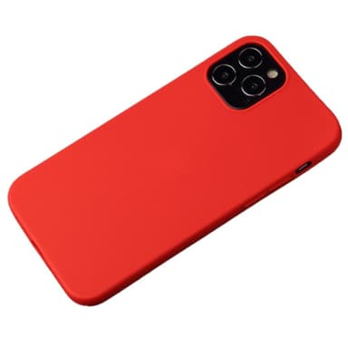 SKALO iPhone 15 Pro Ultratynd TPU-skal - Rød