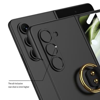 SKALO Samsung Z Fold5 GKK Fold Ring Cover - Sort