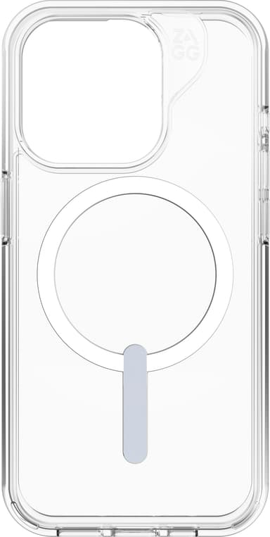 Zagg iPhone 15 Pro Crystal Palace Snap etui (gennemsigtig)