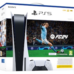 PlayStation 5 + EA SPORTS FC 24 pakke