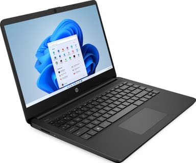 HP Laptop 14s-dq0802no Cel/4/128 14" bærbar computer